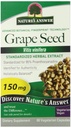 Nature's Answer Grape Seedベジタリアンカプセル、60カウント