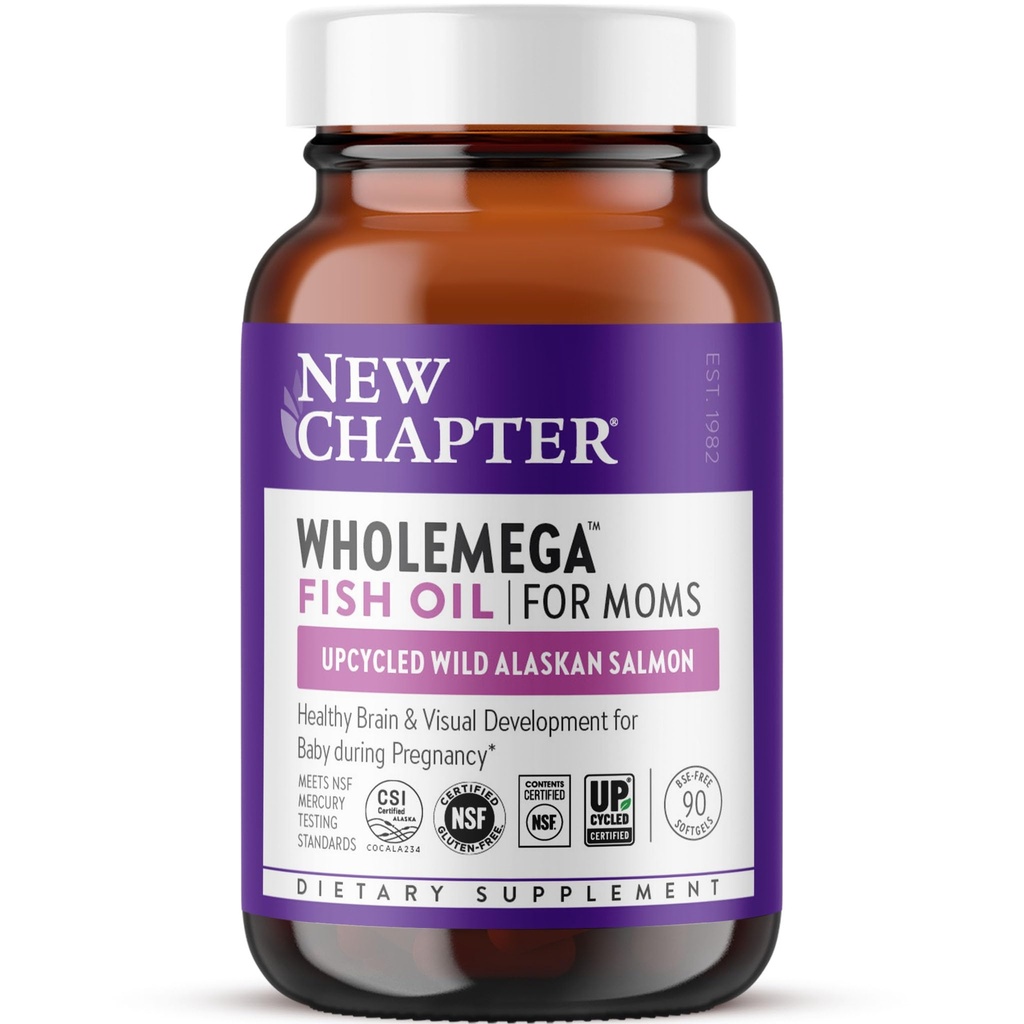 ママの魚油の補足、小さなカプセル、サービングあたりの2000mg、オメガ3 +ビタミンD3のプレナタル&ポストナタルサポート、500mgそれぞれ- 90の計算のための新しい章のHormega