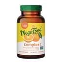 MegaFoodコンプレックスC - ビタミンC 250mgとビーガン免疫サポートサプリメント、オレンジ、クランベリー&ブラウンライス、グルテンフリー、コーシャ - 60錠、60サービング