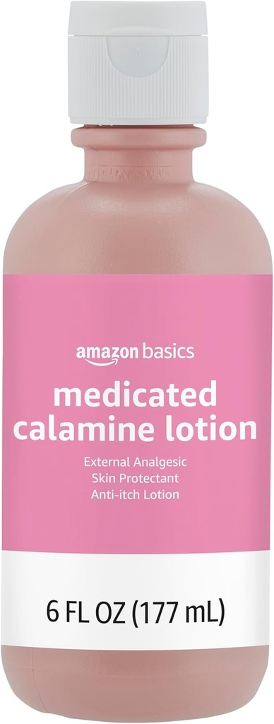基礎薬用カラミンアンチイッチローション、鎮痛剤、6液量オンス、1パック(前例:ソリモ)(新方式)
