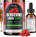 Berberine HCLの液体の低下- 1500のmg高吸収性のBerberineの液体の低下-免疫、消化システムおよび中心の健康サポートのためのBerberineのVeggieの補足、いちごの味- 2 FL Oz