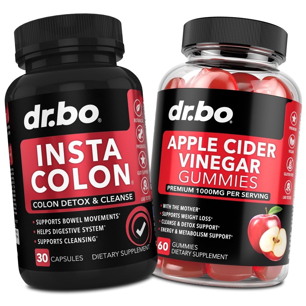 コロンクレンザーデトックス&ACV Apple Cider Vinegar Gummies - 15日間のコロンクレンジングピルスポップフラッシュ&ACVグミーサプリメント - 腸内ストマーチブロッティングガットサポートのための腸の動きサプリメント