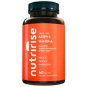 NutriRise黒胡椒、1300mg、自然ストレス&気分、甲状腺&免疫サポートサプリメント、明快さ、フォーカス&エネルギー、グルテンフリー、60カウント
