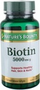 Nature's Bounty Biotin 5000のmcgの液体のSoftgels 72のea (3のパック)