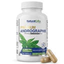 自然なキュア・ラボの優れた Andrographis Paniculata のエキス 1,200mg の Andrographolides の免疫及び消化器系サポート、非 GMO、グルテンフリーの草の食事療法の補足と mg