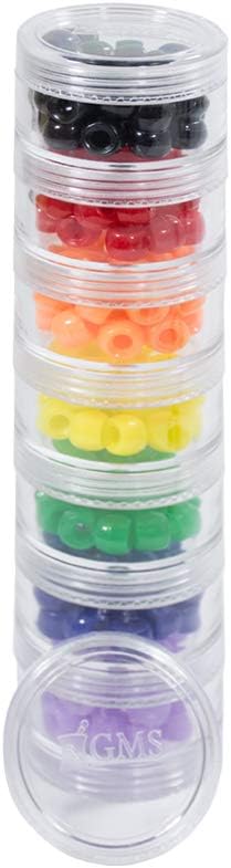 GMS の小さい 7 日の積み重ね可能な丸薬のオルガナイザーの箱 7 のふたが付いている薬、ビタミンおよび補足 - 各携帯用および取り外し可能な容器のための 1 つ