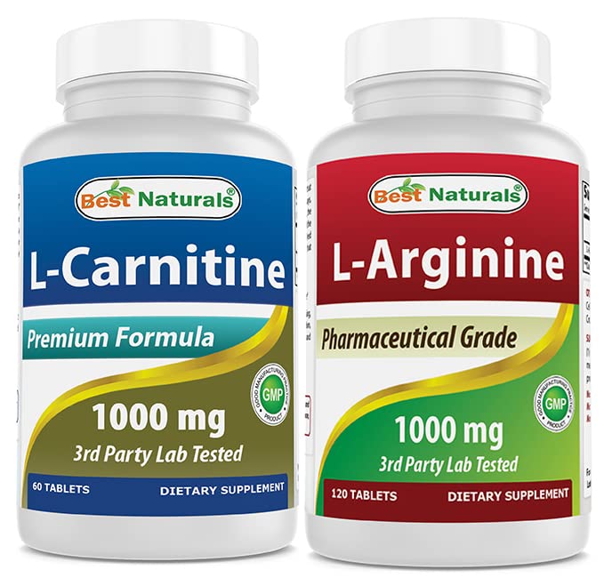 ベストナチュラルL-カルニチン1000mg&L-アルギニン1000mg