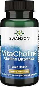 スワンソンULTのVITACHOLINE 300MG 60のVege CAPS