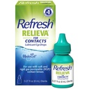乾燥した目のための接触の潤滑油の目の低下のためのRelieva、0.27 Fl Ozの生殖不能を新たにして下さい