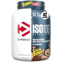 Dymatize x Cocoaの小石ISO100のWhey蛋白質の粉の隔離剤、蛋白質の25g、5.5g BCAAs、120 Cal。、グルテンフリー、1g脂肪、1g砂糖、2gの炭水化物(42のサービング)