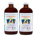 LIQUIDHEALTHの注意, 子供のための液体マルチビタミン & 十代の若者たち - 記憶保持を改善します, 集中, 焦点, 気分, リラックス & 米国製, 素晴らしい味, ビーガン, 砂糖フリー (2 パック)