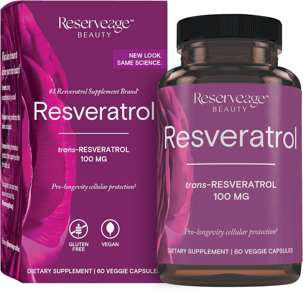 準備の美、Resveratrol 100のmg、心および細胞の健康のための酸化防止の補足、サポート健康な老化および免疫システム、Paleo、Keto、60のカプセル(60のサービング)を支えて下さい