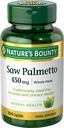 Nature's Bounty Saw Palmetto、ハーブヘルスサプリメント、前立腺および尿の健康、450 mg、100カプセル