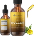ルンクレンジングと健康のためのムレインリーフエキス - 米国で作られたムレインドロップ - Lungサポートサプリメント - ハーブの呼吸器サポート - MulleinエキスTincture 4 Flオズ