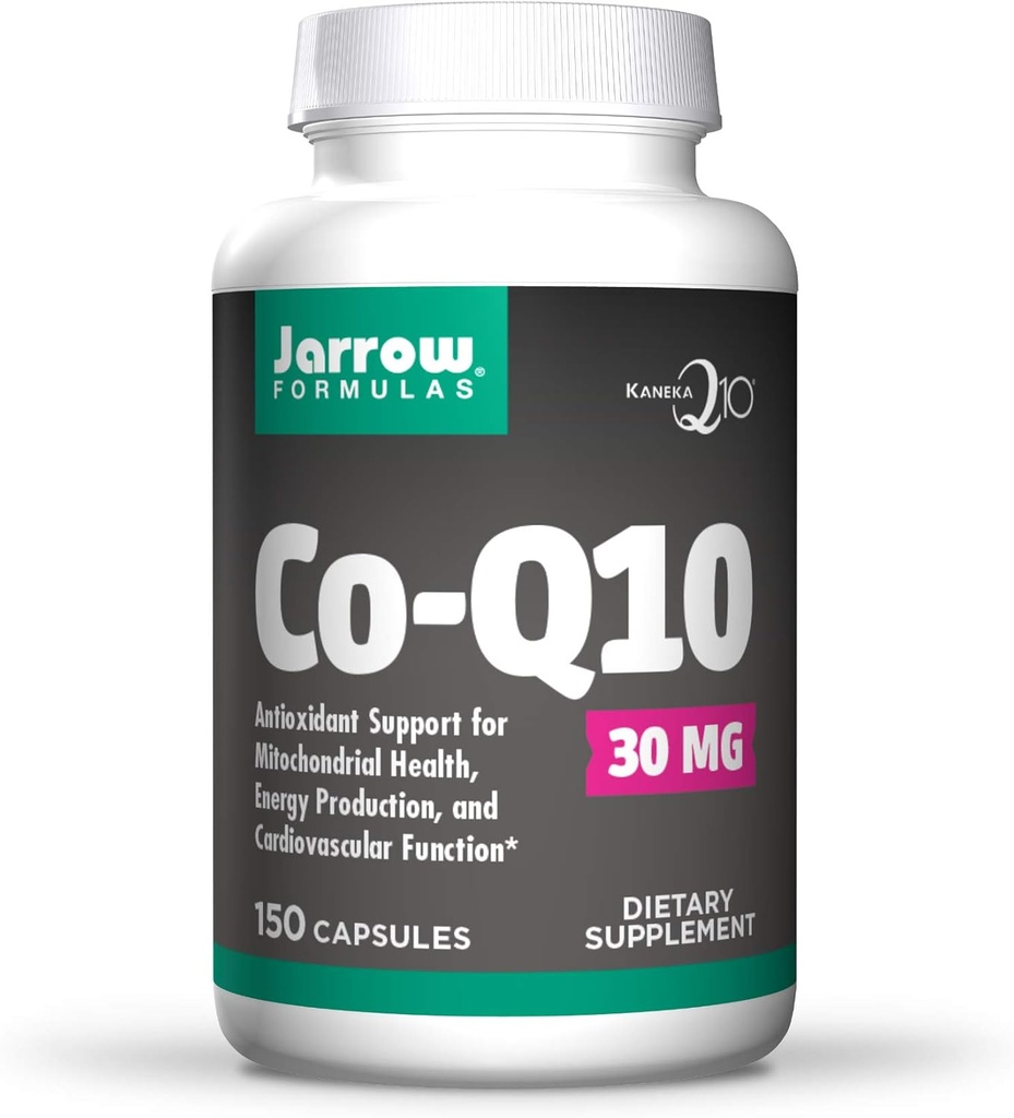 Jarrowの方式Co-Q10 30のmgは、細胞エネルギーの生産、30のmg、150の帽子を促進します