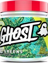 GHOSTグリーンパウダー、ライム - 30サービング - 19スーパーフードグリーン&レッドパウダー、フルーツ、野菜、スピルリナ、&クロレラ、プレバイオティクス、10ビリオンCFUプロバイオティクス&消化酵素 - グルテンフリー