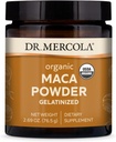 Mercola Organic Maca Powder Gelatinized Dietary Supplement, 2.69 oz (45 サービング), Non GMO, Soy Free, Gluten Free, USDA Organic