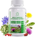 ミルクのThistleの補足、レバーの清潔なDetox及び修理方式、アーティチョーク、L-Ergothioneine、レバー及び酸化防止120のカプセルのためのターンジュブのタンポのエキスが付いている16-in-1草のレバー サポート丸薬