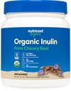 Nutricostオーガニックインリンパウダー1LB(454グラム)7グラムのファイバーパーサービング - 認証USDAオーガニック