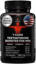 蛋白同化ブースター & 筋肉ビルダー, T-GAINS男性のためのテストステロンサプリメント, TRTテストブースター & エストロゲンブロッカー, 男性のための HGH サプリメント - 筋肉の成長のためのトンカットアリファドヤアグレシス, 120 キャップ