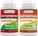 ベストナチュラルセラピターゼ 40000 SPU & Nattokinase 100 Mg