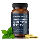 Mt. Angel Vitamins Quercetin Nettle + - アレルギーのウェルネスとSinus Healthをサポートし、Bromelainとケルセチンを特徴とするCGMP認定、米国製60錠