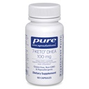 純粋なカプセル封入 7-Keto DHEA 100 mg | サーモジェネシスと健康な体組成をサポートするユニークなDHEAメタボライトサプリメント* | 60カプセル