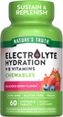 Nature's Truth Electrolyte Tablets | 60 Count | Non-GMO & Gluten Free Chewable Supplement for Hydration | Berry Flavor