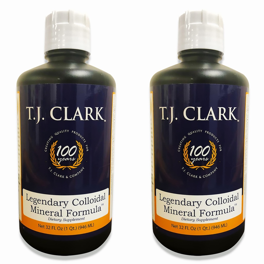 T.J. クラーク伝説のコロイドミネラルフォーミュラ32 fl. oz. (2 パック) T. J. クラーク