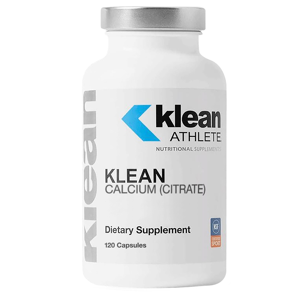 Klean AthletE Klean Calciumのクエン酸塩-骨の健康及び密度のための-スポーツのための骨サポート*-グルテンフリー、ビーガン及び非GMO - 120のカプセル