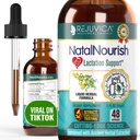 Rejuvica Health NatalNourish - 高度なLactationサポートサプリメント - より良い吸収のための液体配達 - Fenugreek、Blessed Thistle、Anise、Fennel&More!