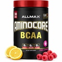 ALLMAX栄養アミノコアBCAA - 8G BCAA - 100%純粋なブランチチェーンアミノ酸 - グルテンフリーピンクレモネード - 315グラム
