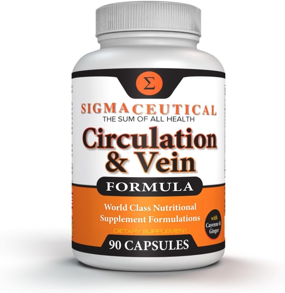 脚のためのさまざまな静脈の治療 - 循環サプリメント - Diosmin脚静脈サポート - 循環静脈サポート - 健康な脚静脈サプリメント - 90カプセル