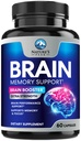 脳の記憶補足の丸薬-集中のための3X強さのNootropics、明快さ及び焦点サポート-Bacopa、Phosphatidylserine及びDMAEの頭脳の健康の認知ビタミン、頭脳のブースター、60カプセル