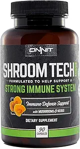 ONNIT の Shroom の技術の免疫: チャガのきの毎日の免疫サポート補足(90ct)