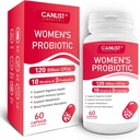 Women's Probiotics120 Billion CFUs 18 Strains 3 Prebiotics & Digestive Enzymes Contains Organic Prebiotic Cranberry Women's Health Digestive & Immune Support Non-GMO Soy Gluten Dairy Free