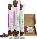 'Opu Probiotics Mocha 瞬間分解 - 1 ヶ月の供給 - 5 億 CFU's - 男性、女性、子供 w/Prebiotics 砂糖無料、グルテンフリー、非 GMO