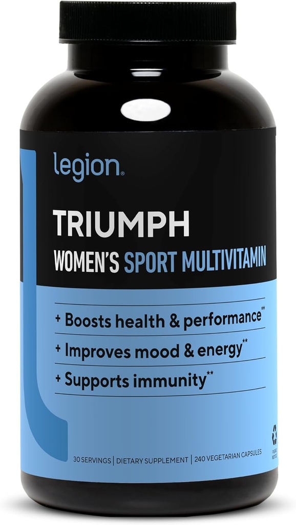LEGION Triumphの毎日のスポーツのMultivitaminの補足-選手のためのビタミンそして鉱物はスポーツ及びボディービルをやるトレーニングのためのエネルギーと助けます。 30 サービング(女性)
