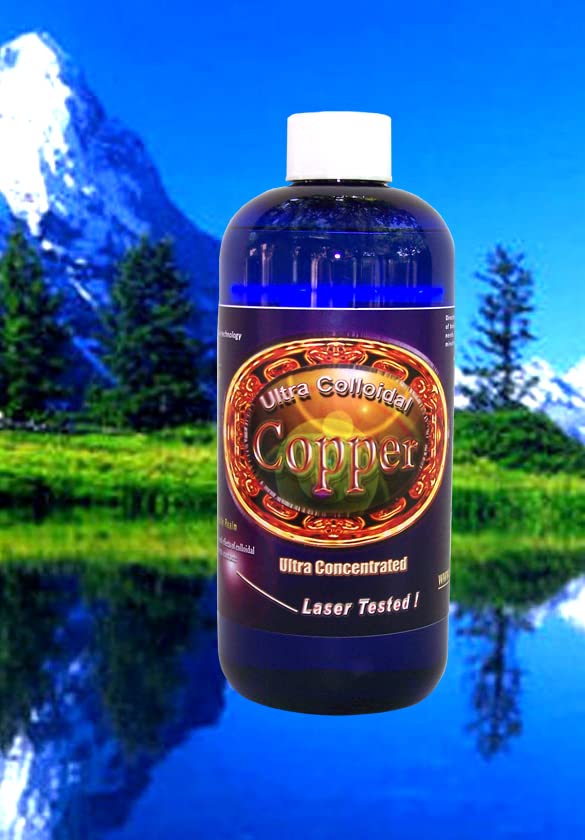 銀山の鉱物のコロイド銅の液体の鉱物の補足16 Oz. 100 PPM