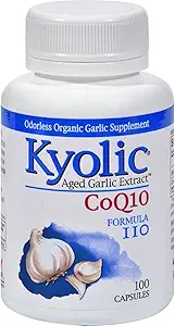 Kyolicの方式109はCoQ10カプセルが付いているニンニクのエキス- 1パックごとの100 - 場合ごとの3パックを老化させました。