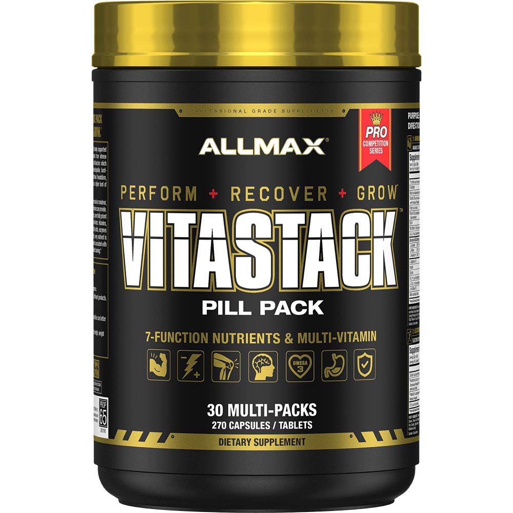 AllMAX栄養のVitastack、ビタミン及び栄養素の積み重ねのパック、30のパック