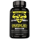 プライムラボクレアチンHClカプセル - とCON-CRアワート®、ロディオラルートエキス、およびL-テアニン - 筋肉サポート、持久力、認知機能 - 男性と女性のための - 60の丸薬