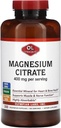 Olympian Labs Magnesium Citrate 400mg - 300 Capsules - Easy Absorbable, Supporting Healthy Bones, Healthy Heart and Calcium Absorption