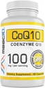 MAAC10 100mg CoQ10(60カプセル) | エネルギーレベルのための酸化防止酵素Q10 - 非GMO、グルテンフリー、ベジタリアン(60日の供給)