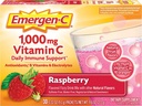 Alacer Emergen-C ビタミン C フィジー ドリンク ミックス ラズベリー - 1000 Mg - 30 パケット