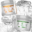 Turkesterone&Tongkat Ali Real Lab-Verified Sulforaphane Supplement、Ajuga Turkestanica Perサービング増加スタミナ - (60カプセル)