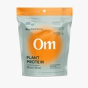 OM MUSHROOM スーパーフードマスターブレンド植物ベースのプロテインパウダー(Resealable Bag(16サービング)、非風味のプロテイン)