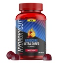 Hydroxycut ハードコア ウルトラ シュレッド ガミーズ, 甘い熱 - 99% 興奮剤 無料 - 含まれています Capsaicin & B ビタミン - のための 女性&男性