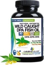 Wild Caught Omega-3 DPA Fish Oil - 2900 mg with More DPA, EPA & DHA - 90 SoftGels – Triple Strength Burp-Free