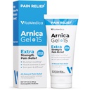 VitaMedica Arnica Gel Plus 15 Healingプラントコンパウンド、Brising、Swelling、共同痛み、筋肉の痛みと緊張、オールナチュラル、植物ベースの痛みの軽減のための余分な強度処方